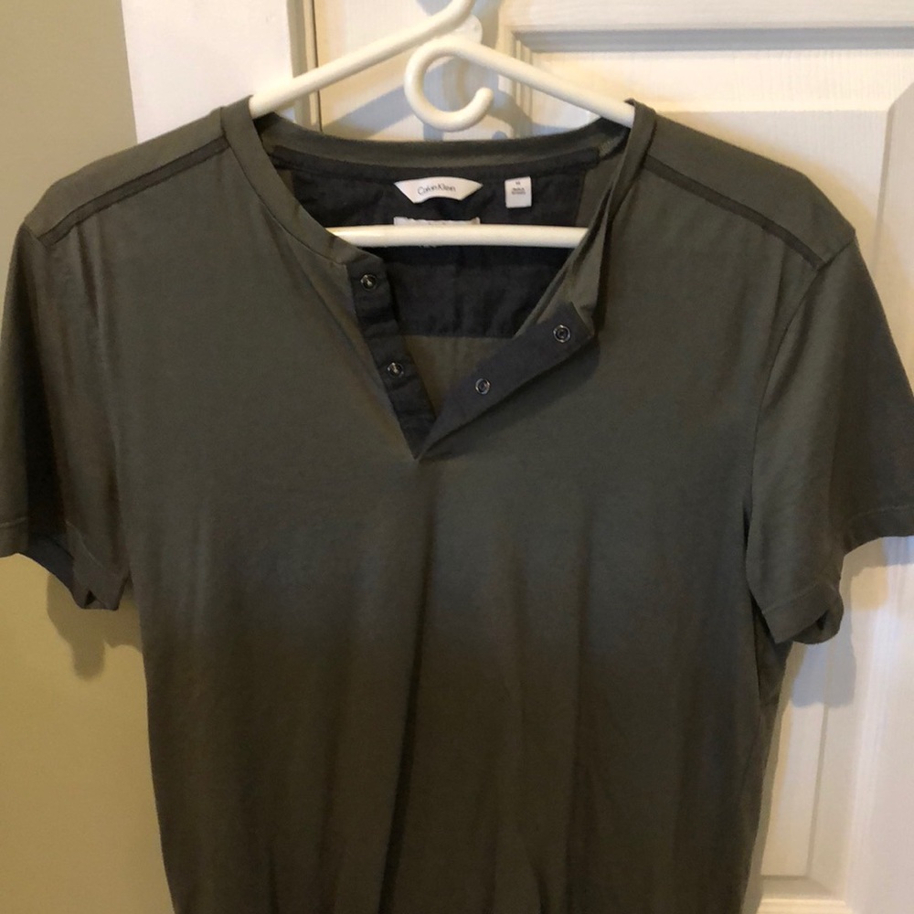 Men’s Calvin Klein T Shirt Silk Touch